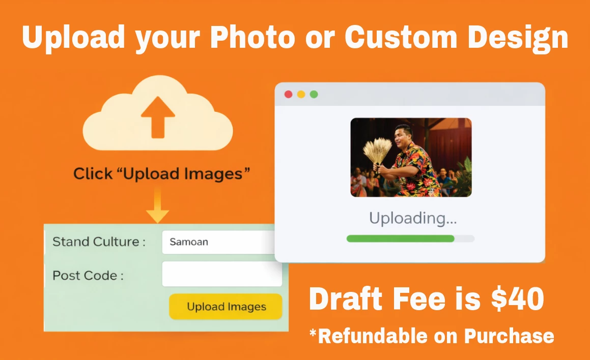 Custom- from $500 – $40 Draft Fee refundable on Purchase