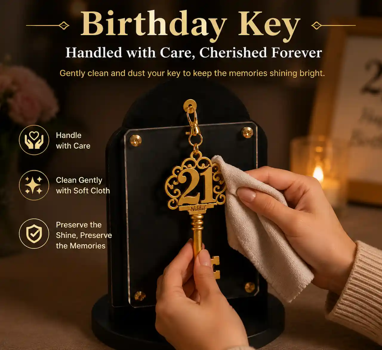birthday key care cleaning maintenance tips
