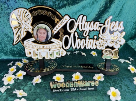 Photo Gallery 9 Birthday Key Display Stand