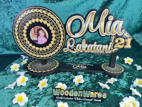 Photo Gallery 7 Birthday Key Stand WoodenWares